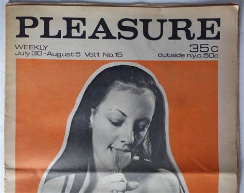 Pleasure 1969 Nyc Underground Sex Papers Newspaper Erotica Etsy