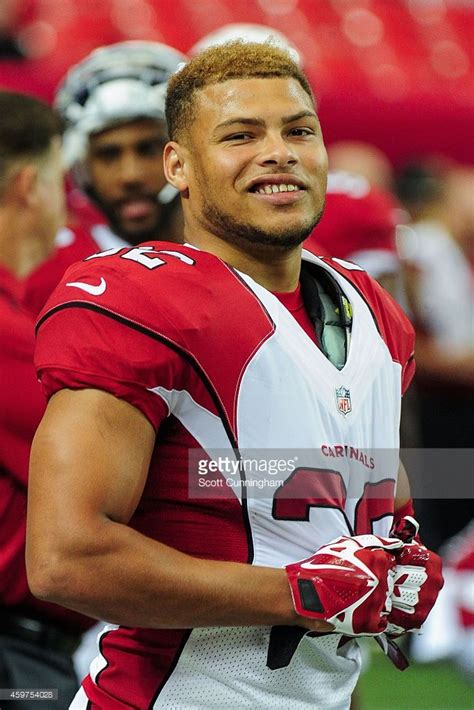 Tyrann Mathieu Of The Arizona Cardinals Stands On The Field During