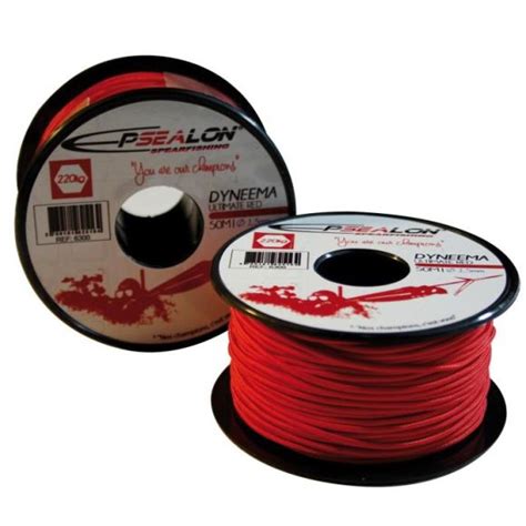 Epsealon Ultimate Red Dyneema Line Spool 15 Mm 100 M Nootica