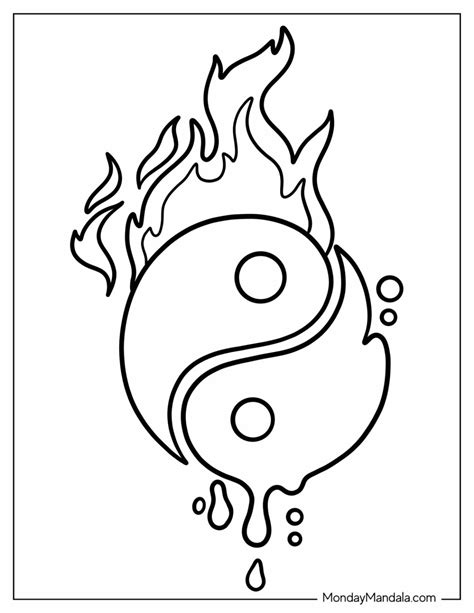 20 Yin Yang Coloring Pages Free Pdf Printables Artofit