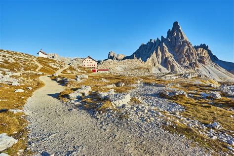 Famous Peaks Of Tre Cime Di Lavaredo National Park UNESCO World