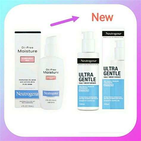 Neutrogena Ultra Gentle Daily Moisturizer 100ml Formerly Known As Neutrogena Oil Free Moisture