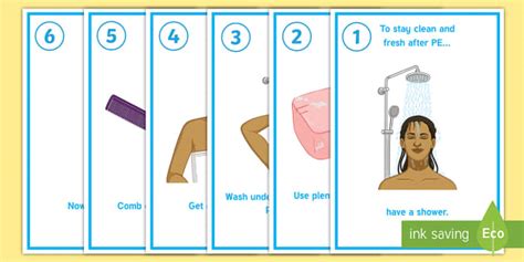 Importance Of Personal Hygiene Posters Printable Prompts Sen