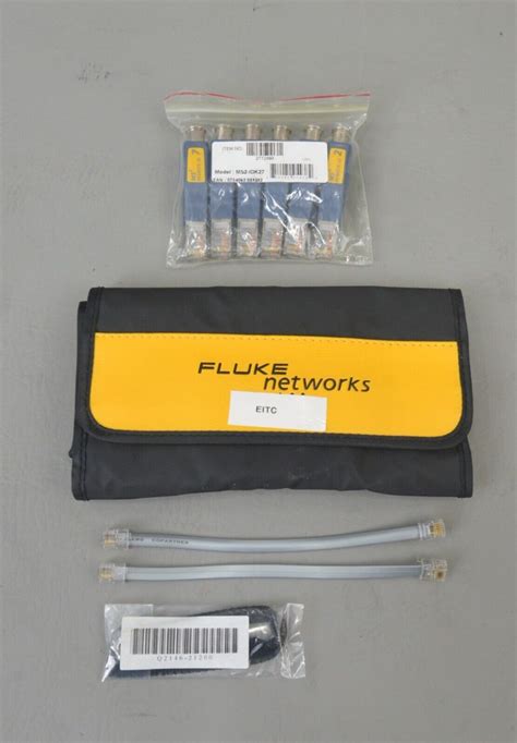 Fluke Networks Cableiq Qualification Tester Kit Microscanner Rhino