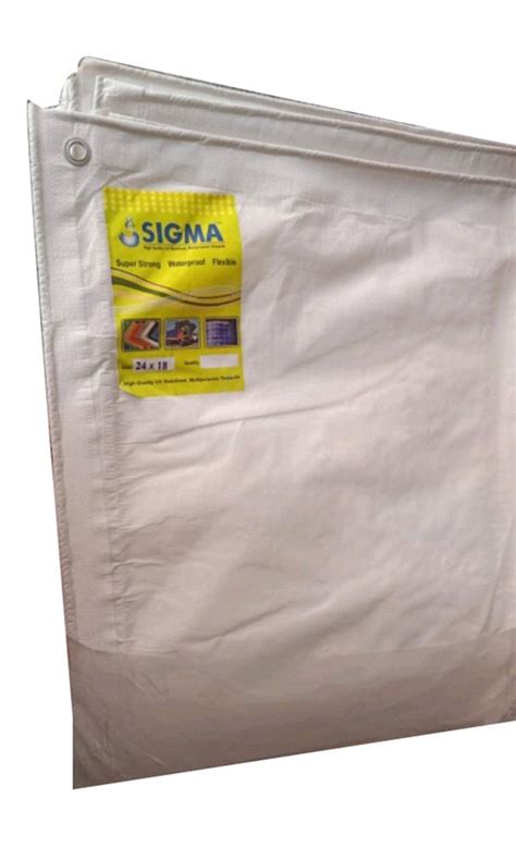 Silnylon Pe Laminated Sigma Plastic Tarpaulin Thickness Mm Size