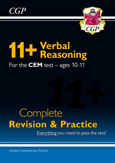 11 Cem Verbal Reasoning Complete Revision And Practice Ages 10 11