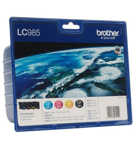 Cartucho De Tinta Original Brother LC 985 Multipack Cian Magenta