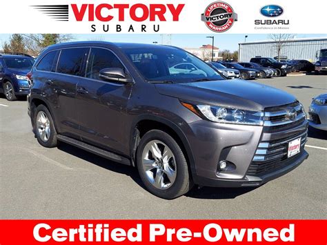 Used 2019 Toyota Highlander Limited Platinum For Sale 36999 Victory Lotus Stock Ks971399