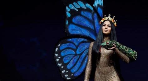 Sthefany Guti Rrez Impact Con Su Traje T Pico En El Miss Universo