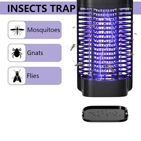 Bug Zapper 4250v Powerful Electric Mosquito Zappers Killer Insect Killer Insect Fly Trap