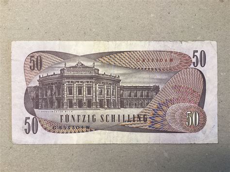 50 Schilling Banknote 1970 Kaufen Auf Ricardo