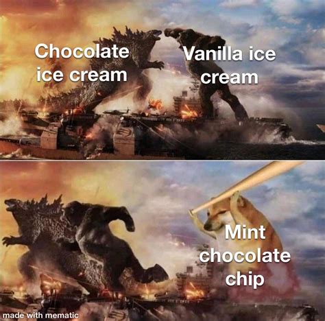 Mint Chocolate Is The Best Flavor Fight Me Rmemes