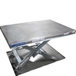 Stainless Steel Lift Tables By Lift Products Inc