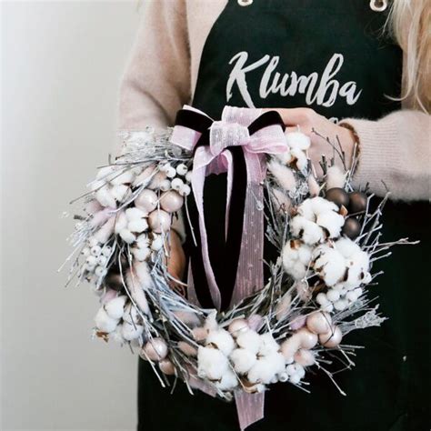 Новогодний венок со свечой золотой купить, заказать с доставкой в ...