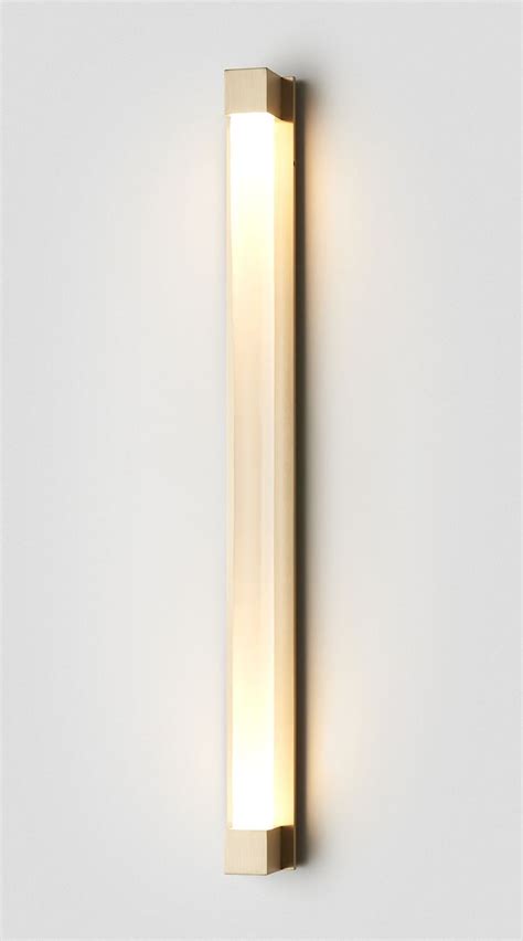 Fini Wall Sconce Frosted Clear Brass Sconces Sconce Light Fixtures