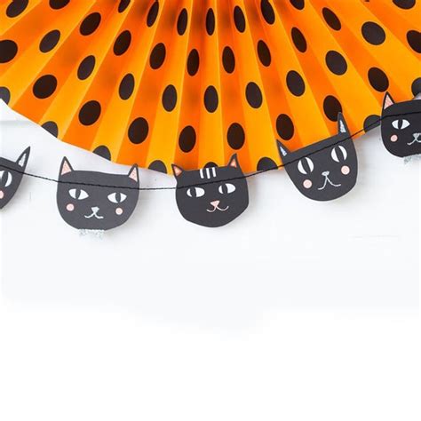 Black Cat Halloween Decoration Halloween Party Decoration - Etsy