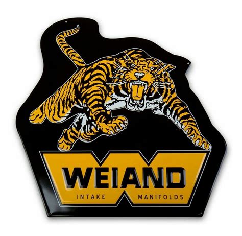 Weiand Manifolds Vinyl Decal Sticker Waterproof