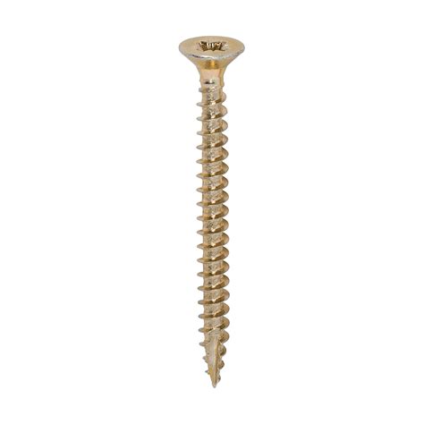 Timco Classic Multi Purpose Screws Pz Double Countersunk Yellow