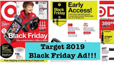 Target Black Friday Deals 2019 Youtube