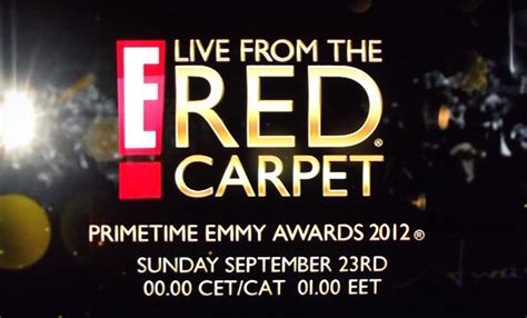 TV with Thinus: E! Entertainment's E! Live From the Red Carpet ...