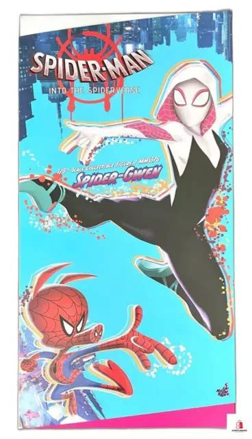 HOT TOYS MMS576 Spider Man Into The Spider Verse Spider Gwen 1 6 Figura Usato EUR 495 78