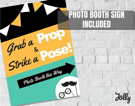 Class Reunion Photo Booth Props, Printable PDF. School Reunion Party ...