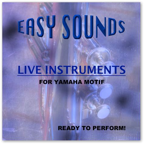 MOTIF XF / XS / MOXF 'Live Instruments' (Download) | Yamaha MOTIF XF ...