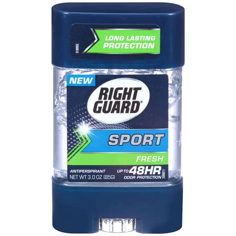 Right Guard Sport Antiperspirant And Deodorant Clear Gel Fresh 3 Oz 85 G