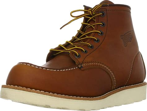 Red Wing Heritage 6 Inch Classic Moc Toe Boots 8138 Briar