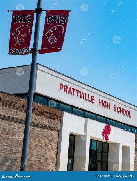 Prattville High School Entrance -vertical Editorial Photo - Image of ...