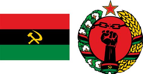 Socialist New Afrika flag and emblem : leftistvexillology