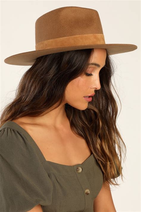 Lack Of Color Mirage Hat Wool Fedora Hat Brown Fedora Hat Lulus