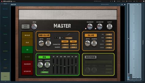 MDrumStrip By MeldaProduction Drum Strip Plugin VST VST3 Audio Unit AAX