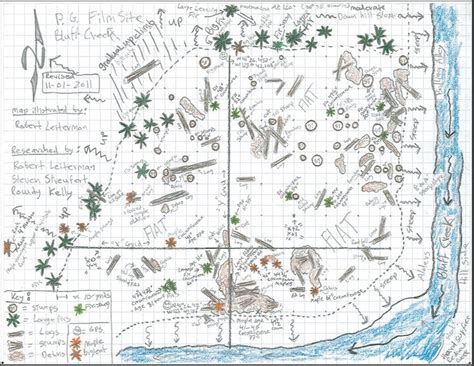 Explore The Patterson Gimlin Film Site With This Illustrated Map