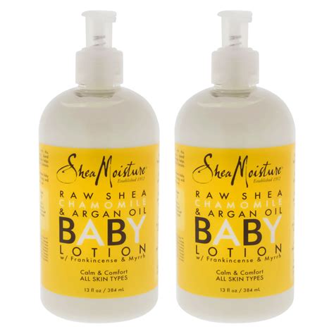 Raw Shea Chamomile And Argan Oil Baby Lotion By Shea Moisture For Kids