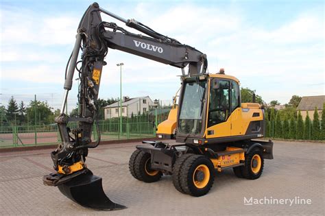 Volvo EW 160D Rototilt Engcon System Leica 3D Wheel Excavator For Sale