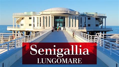 Senigallia Lungomare Spiaggia La Rotonda Una Passeggiata Al Mare Al