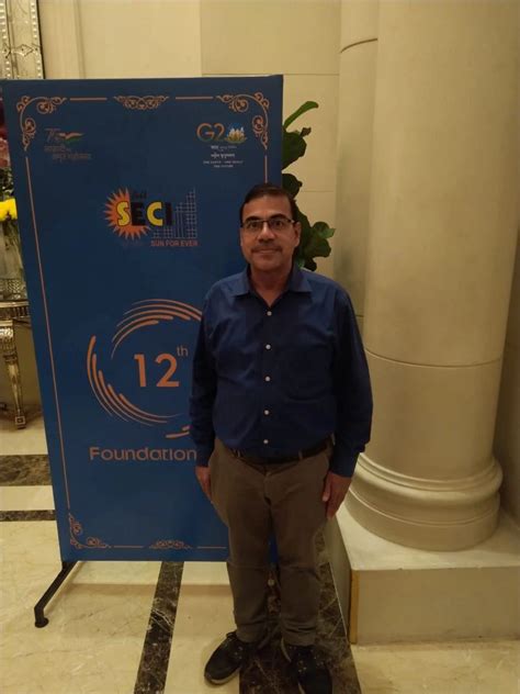 attending secis  foundation day event  leela diplomatic enclave