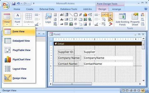 Datasheet Form In MS Access A Comprehensive Guide To Creating And