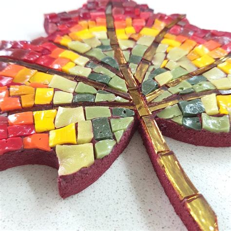 Mosaic Maple Leaf Wall Decor. Perfect Gift, or Autumn Decoration - Etsy