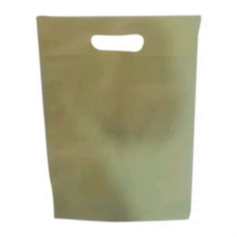 Yellow Polypropylene Plain Non Woven D Cut Bag At Rs 140 Kilogram In