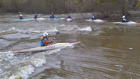 Un bon week end dentrainement en canoë kayak de slalom et descente