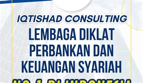 Iqtishad Consulting JADWAL TRAINING WORKSHOP DAN WEBINAR EKONOMI