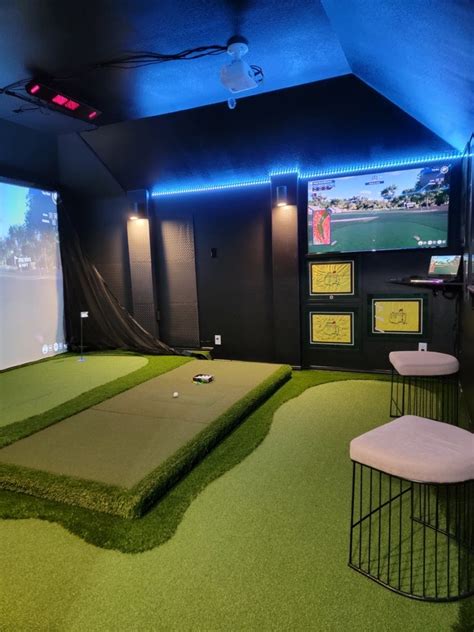 Golf Simulator Residential 19th Hole Golf Simulators