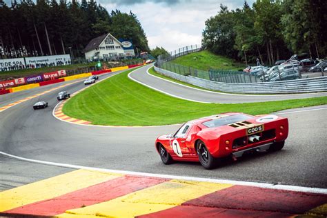 Gt40 Eau Rouge Spa Corvette Mustang