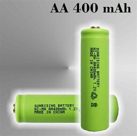 2 X Battery Ni Mh Aa 400mah 1 2v For Solar Lights Mignon Batteries Lr06 Ebay