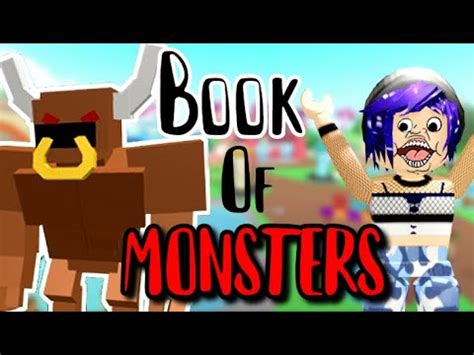 BOOK OF MONSTER On Roblox YouTube