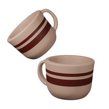 Cup Mug Clipart Vector White Mug Vector 3d Realistic Ceramic Coffee