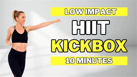 🔥10 Min Kickbox Hiit🔥fat Burning Cardio And Toning🔥all Standing🔥no Jumping🔥no Repeat🔥 Youtube