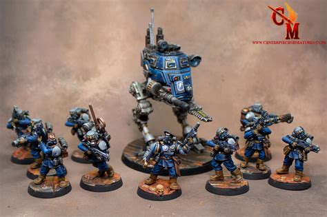 Astra Militarum Elite Squad Centerpiece Miniatures